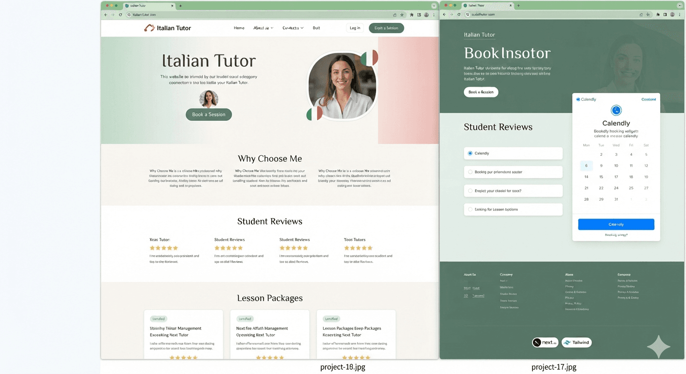 Italian Tutor Website