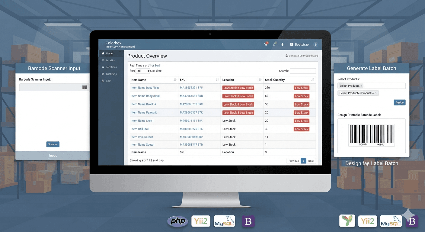 Colorbox — Inventory Management System